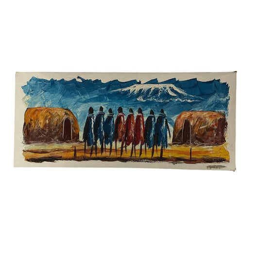 ANONIMO  Arte sin Vidrio  Estilo Figurativo  Medida 70cm X 45cm