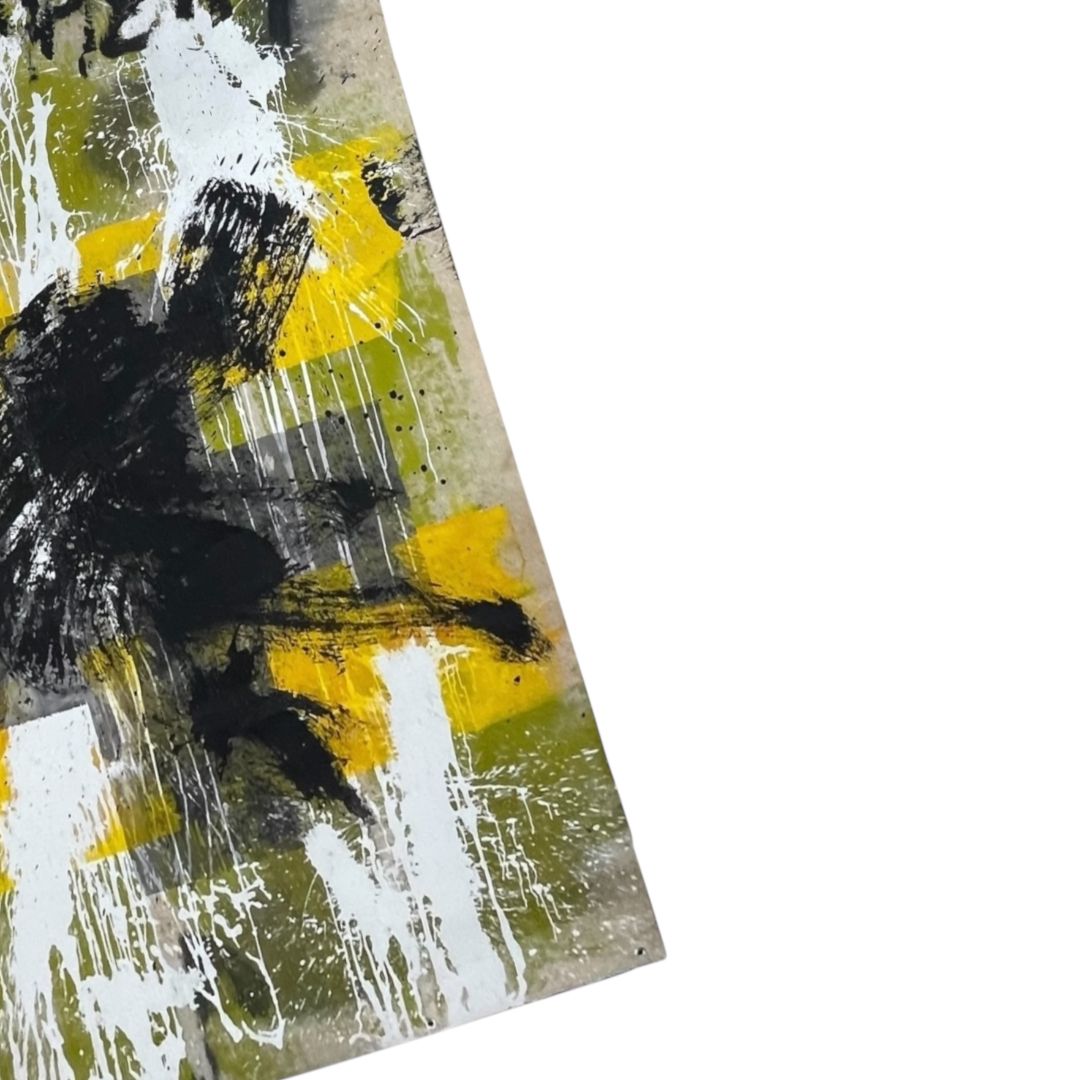 Arte sin Vidrio  ERIK VAN DER GRIJN  Estilo Abstracto Obra 180cm X 150cm