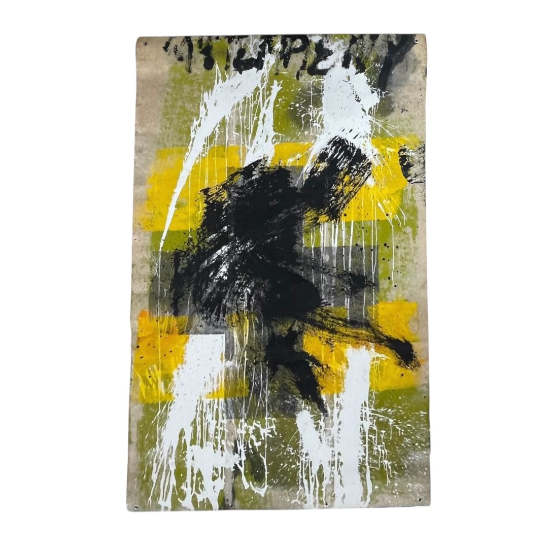 Arte sin Vidrio  ERIK VAN DER GRIJN  Estilo Abstracto Obra 180cm X 150cm