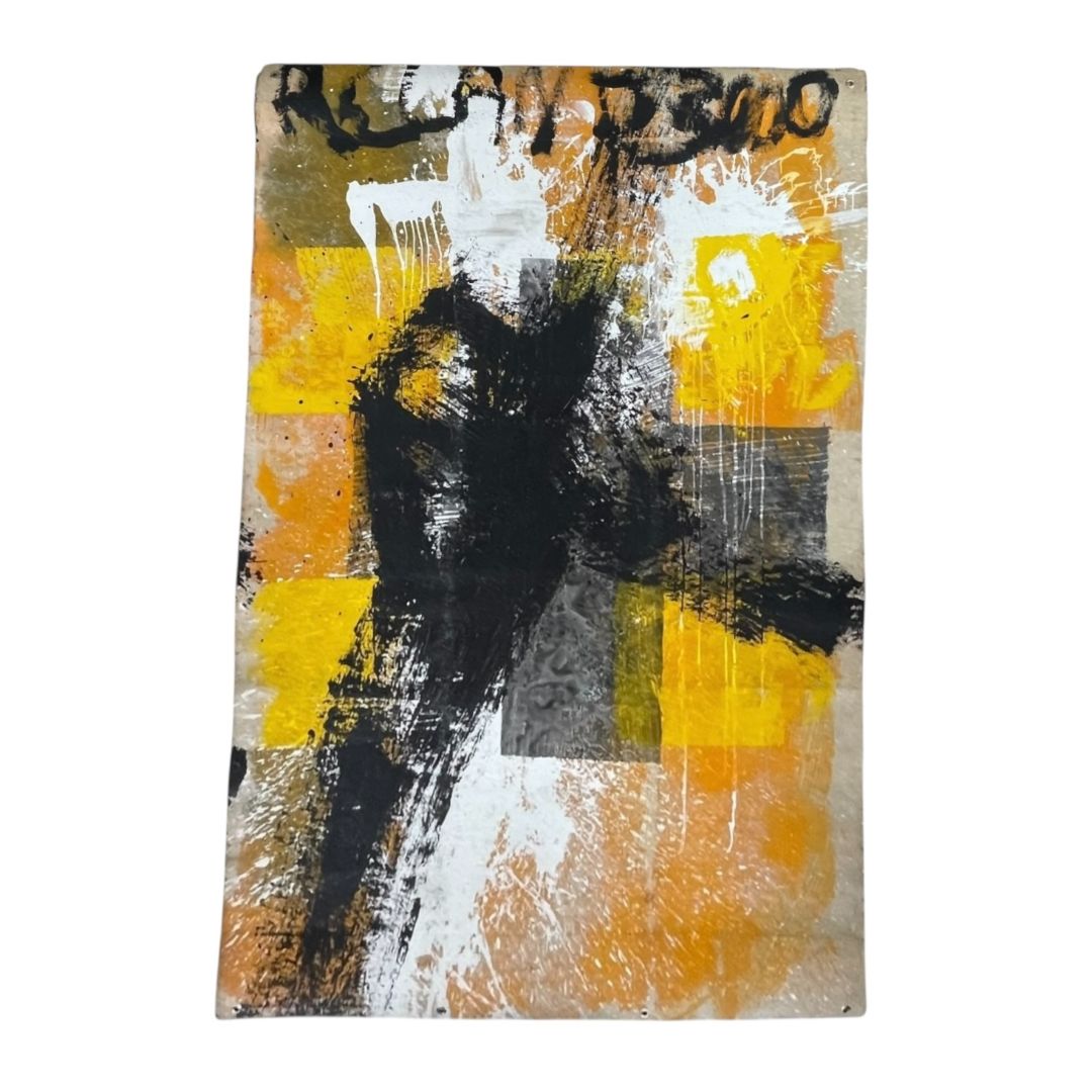 Arte sin Vidrio  ERIK VAN DER GRIJN  Estilo Abstracto Obra 180cm X 150cm