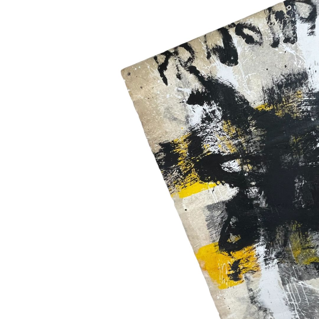 Arte con Vidrio  ERIK VAN DER GRIJN  Estilo Abstracto Obra 180cm X 150cm