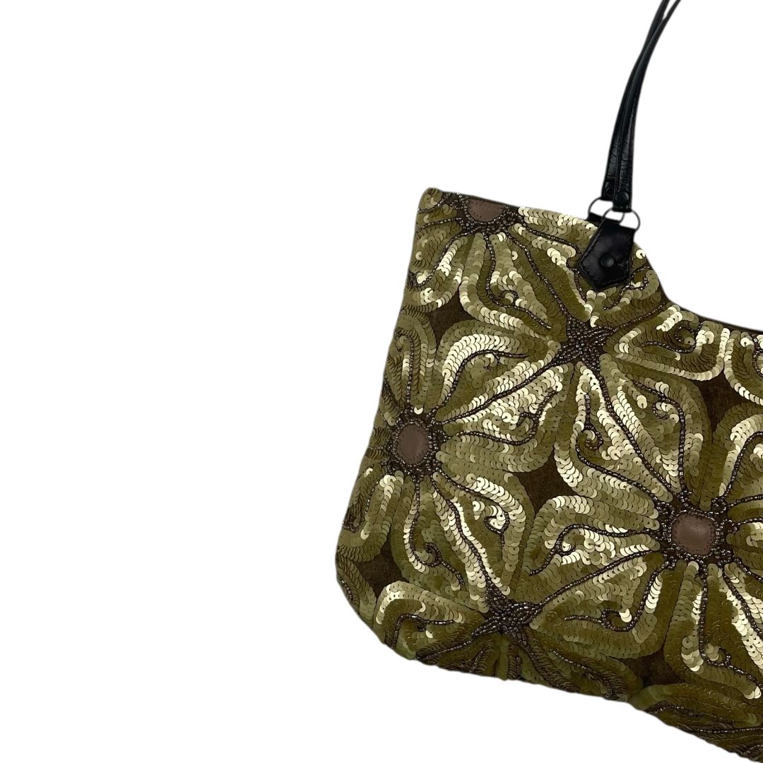 Cartera  JAMIN PUECH  Verde Medida 35cm X 26cm