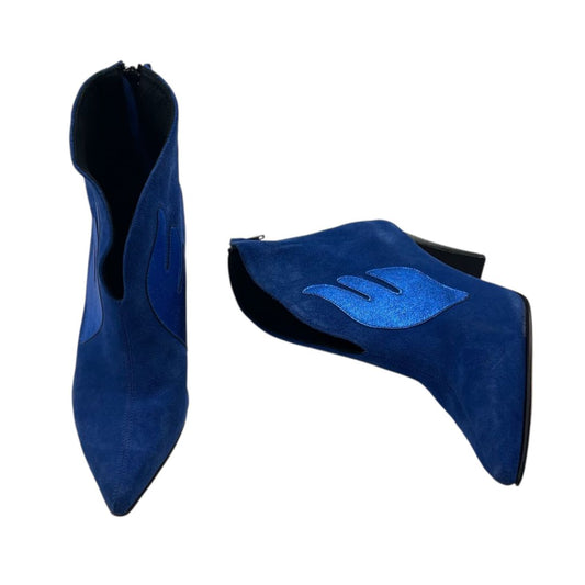 Bota Corta  SIN MARCA  Azul Talle 37