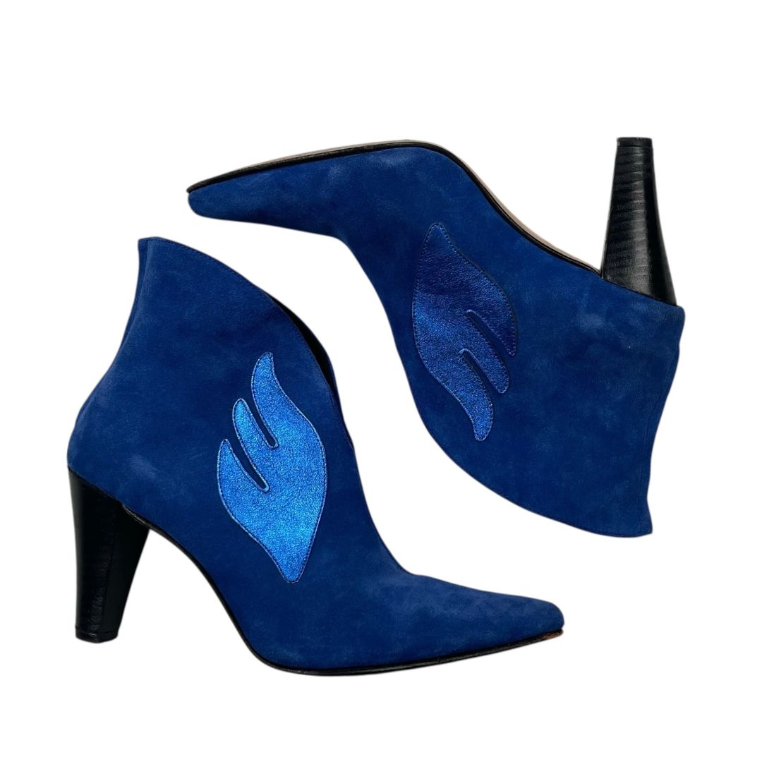 Bota Corta  SIN MARCA  Azul Talle 37