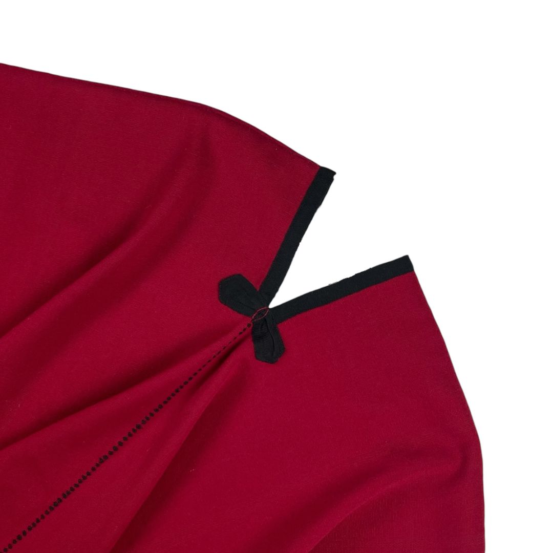 Poncho  SIN MARCA  Bordeaux Talle Unico