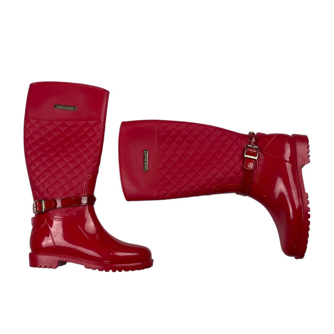 Bota De Agua  CARLA DANELLI  Rojo Talle 39