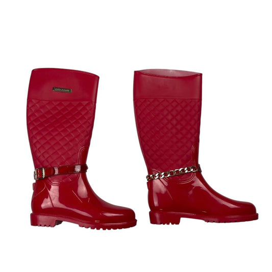 Bota De Agua  CARLA DANELLI  Rojo Talle 39