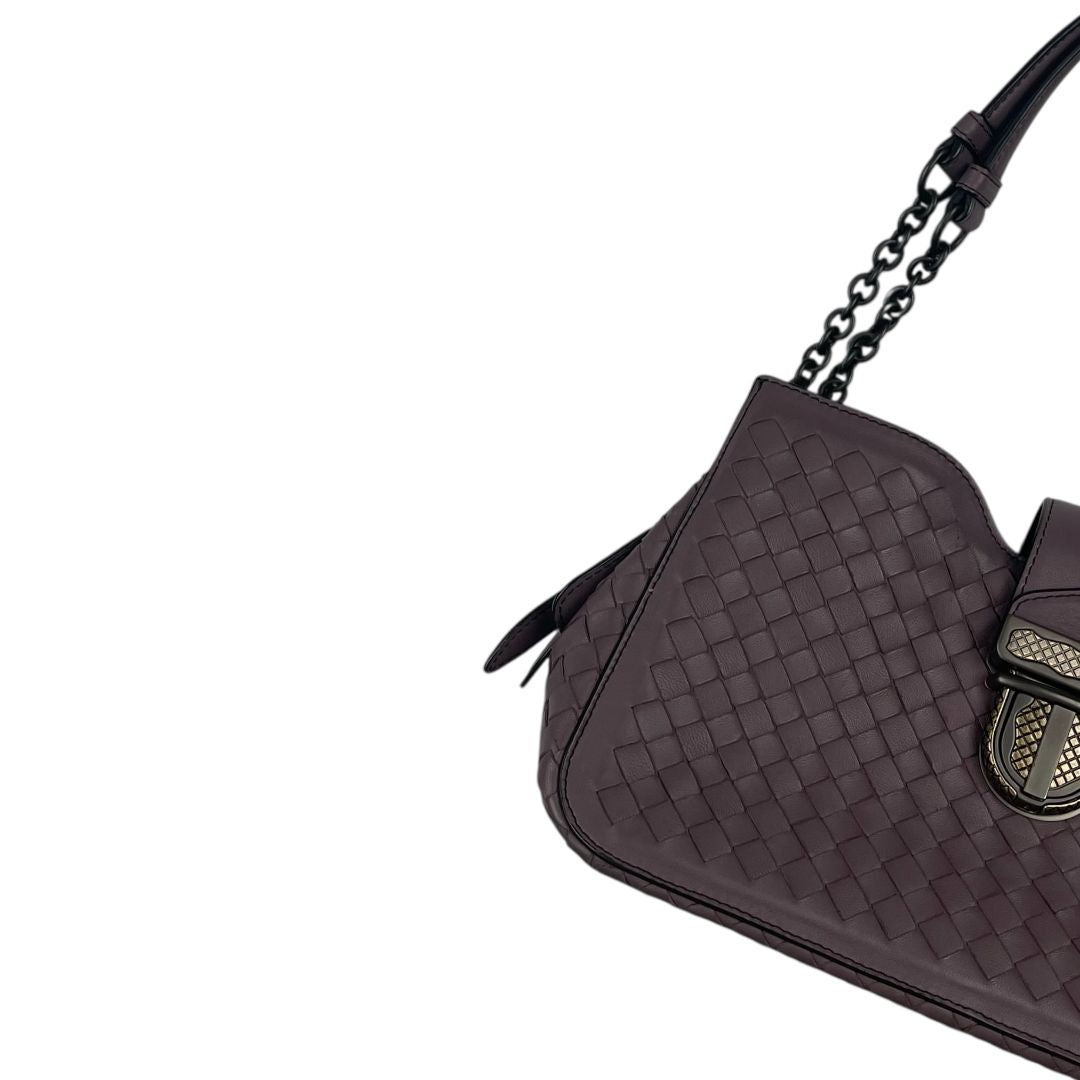 Cartera  BOTTEGA VENETA  Violeta Medida 27cm X 17cm