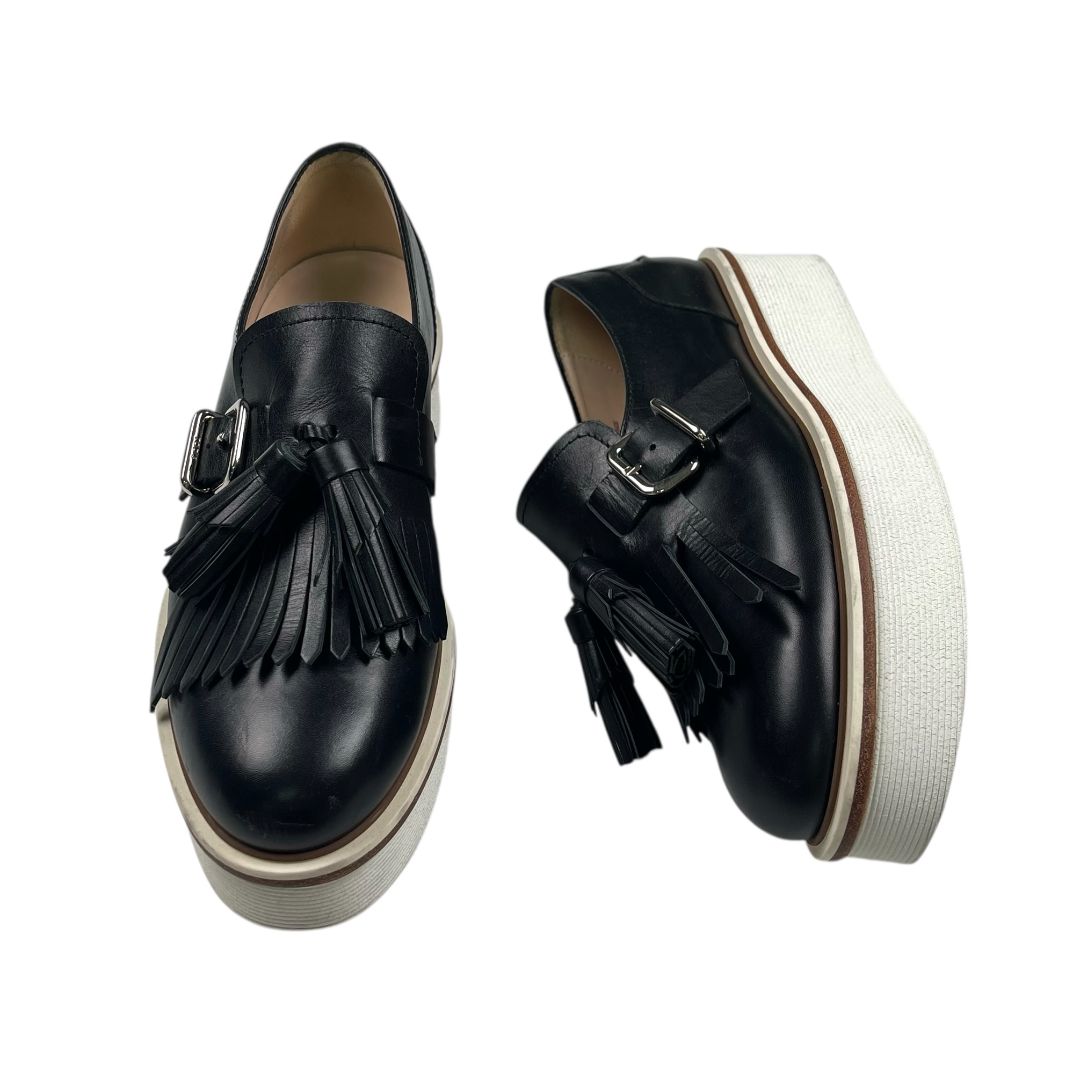 Plataformas  TODS  Negro Talle 38