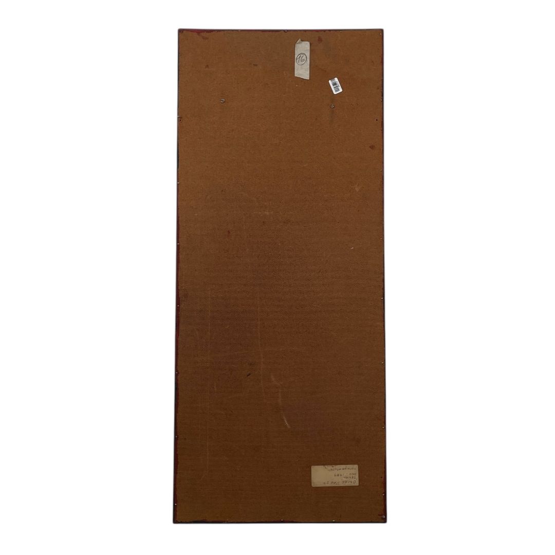 Arte con Vidrio  ANONIMO  Estilo Collage Obra 80cm X 34cm