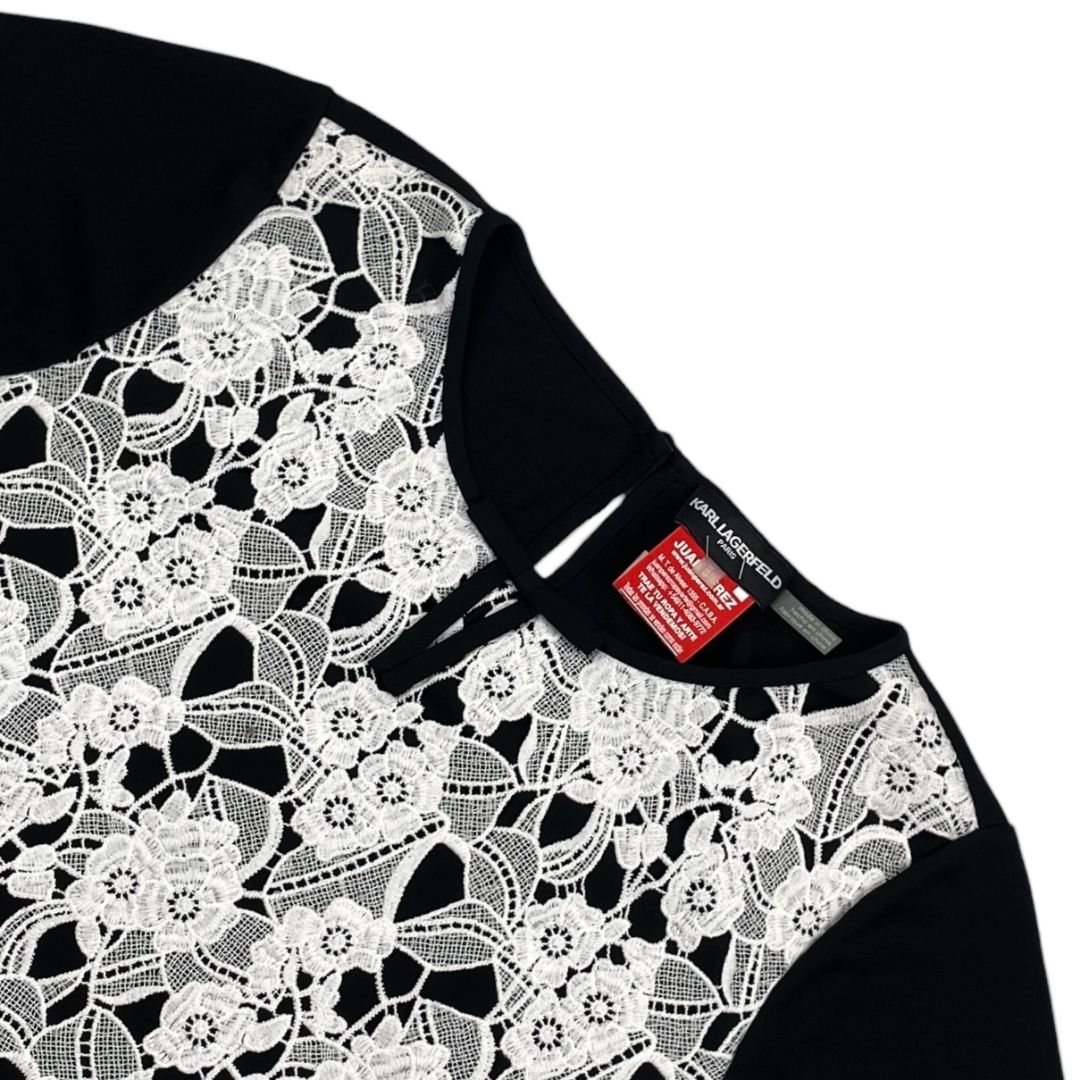 Remera Manga Corta  LAGERFELD  Varios Blanco Y Negro Talle M