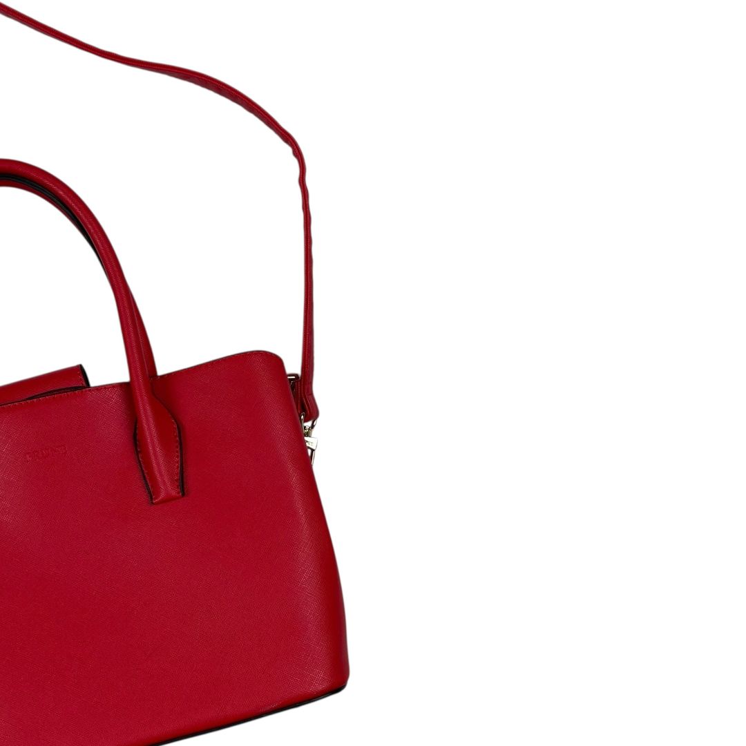 Cartera  PRUNE  Rojo Medida 31cm X 21cm