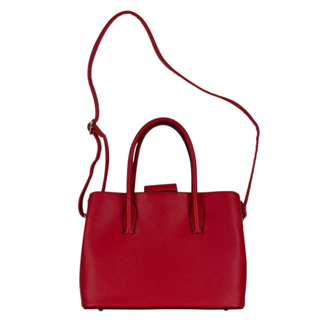 Cartera  PRUNE  Rojo Medida 31cm X 21cm