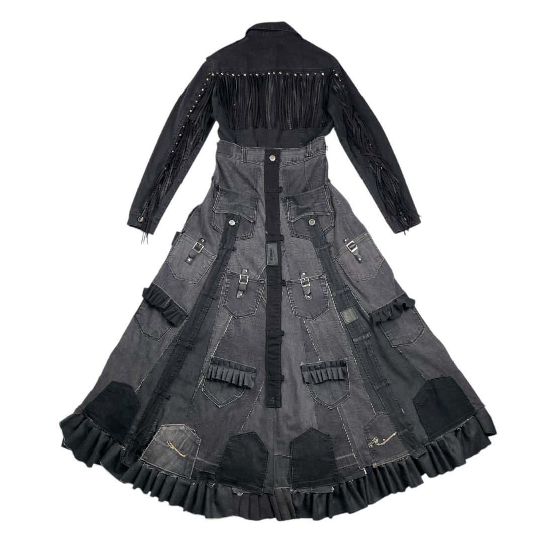 Tapado  SIN MARCA  Gris Talle M