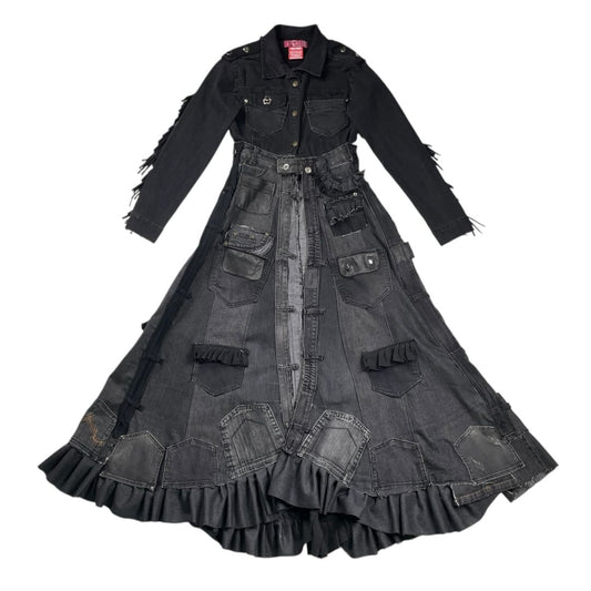 Tapado  SIN MARCA  Gris Talle M