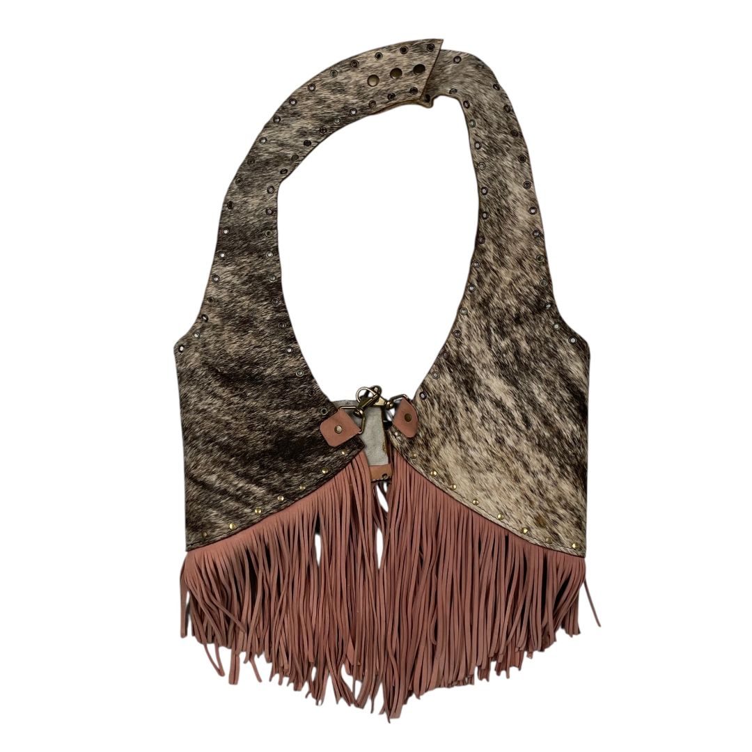 Chaleco Corto  SIN MARCA  Marron Talle S