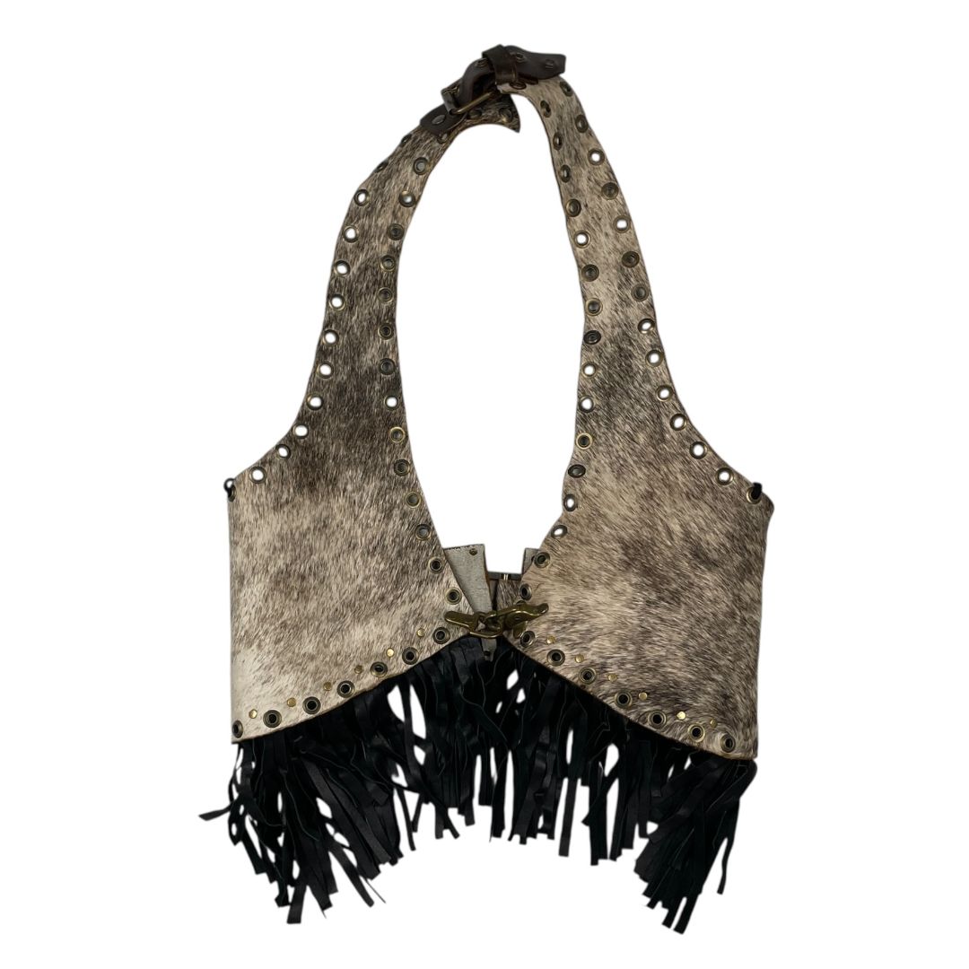 Chaleco Corto  SIN MARCA  Marron Talle S