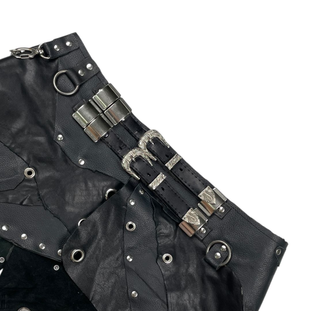 Conjunto X2  SIN MARCA  Negro Talle S