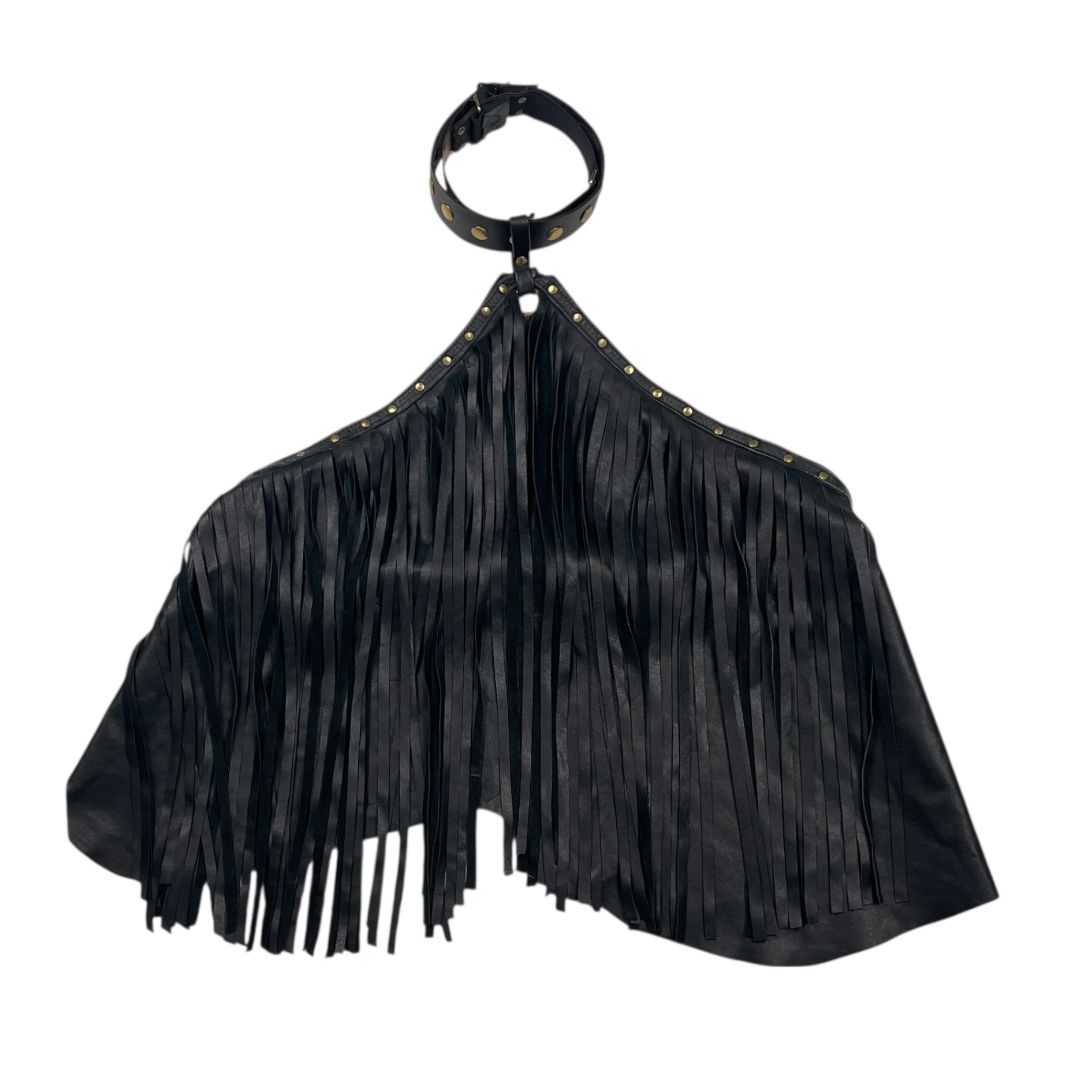 Top Sin Mangas  SIN MARCA  Negro Talle S