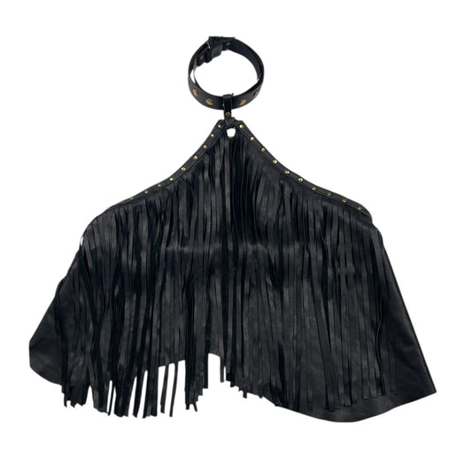 Top Sin Mangas  SIN MARCA  Negro Talle S