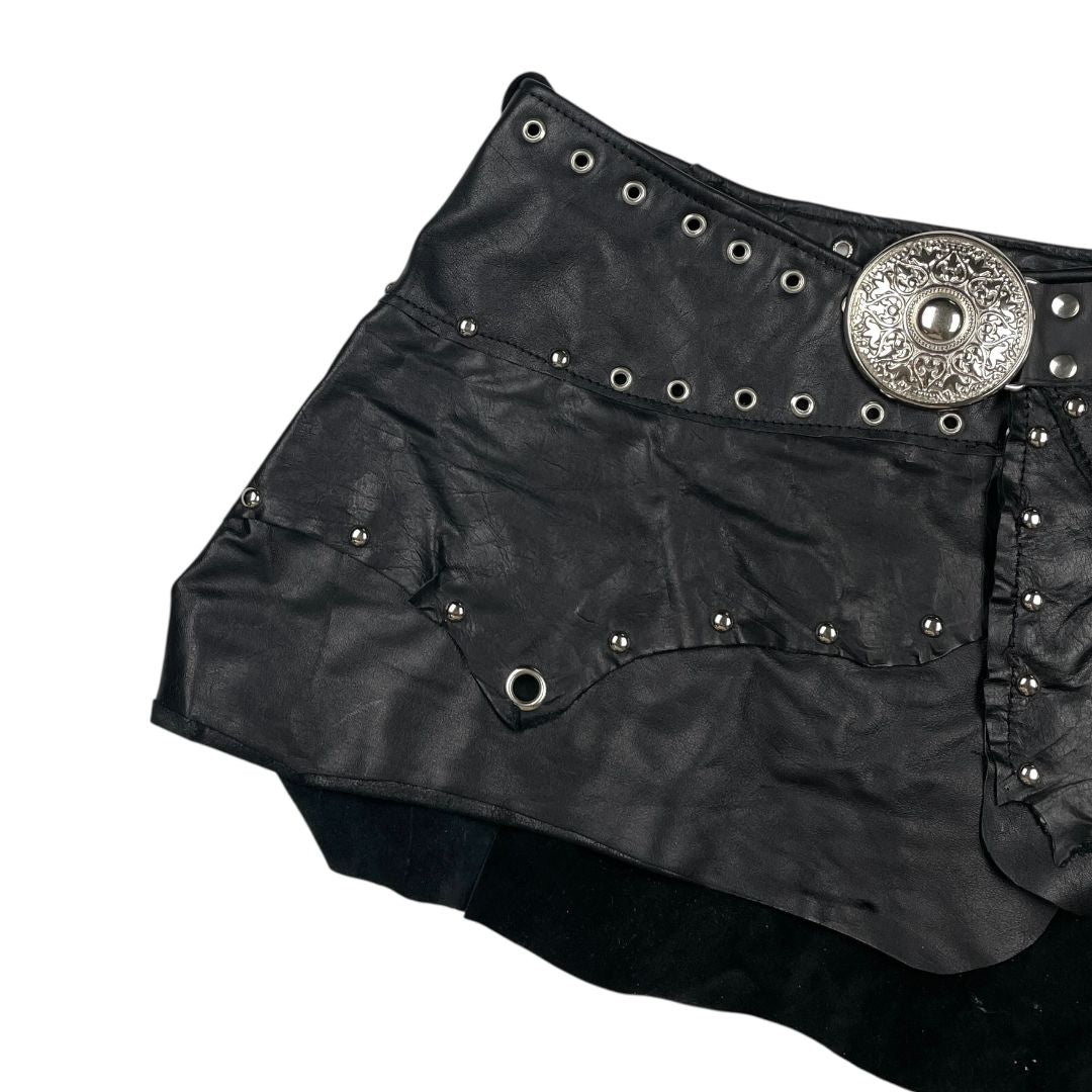 Conjunto X2  SIN MARCA  Negro Talle S