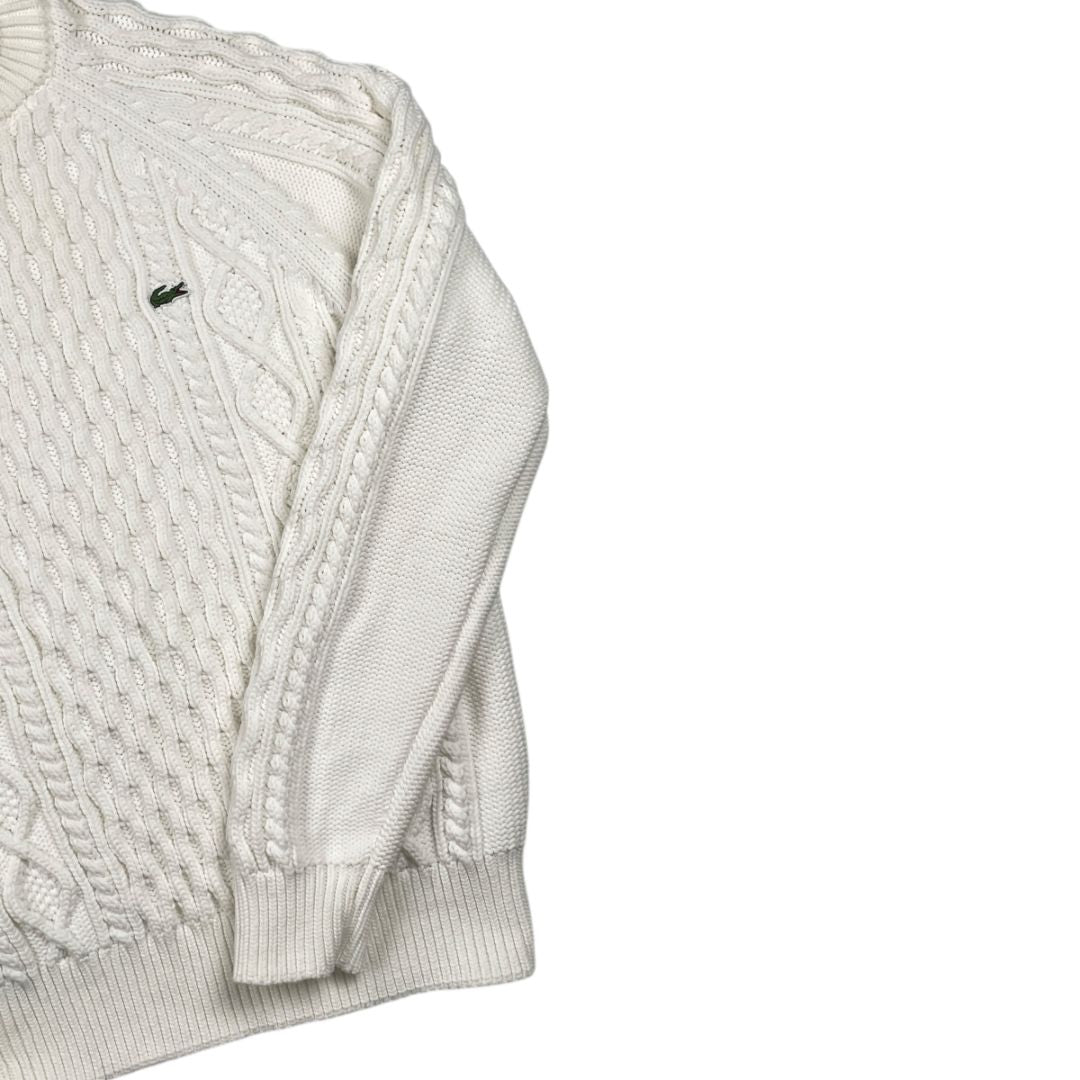 Sweater  LACOSTE  Blanco Talle XXL