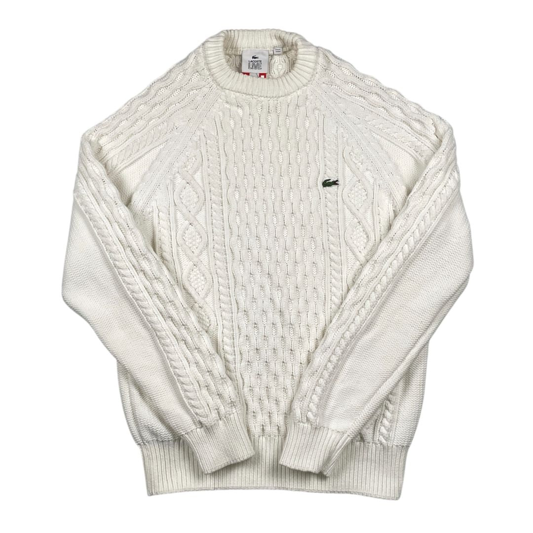 Sweater  LACOSTE  Blanco Talle XXL