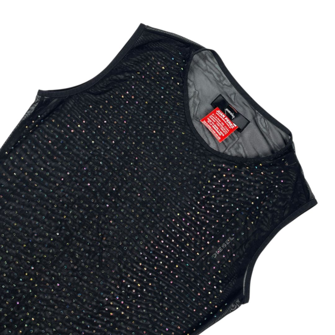 Body Sin Manga  DIESEL  Negro Talle M