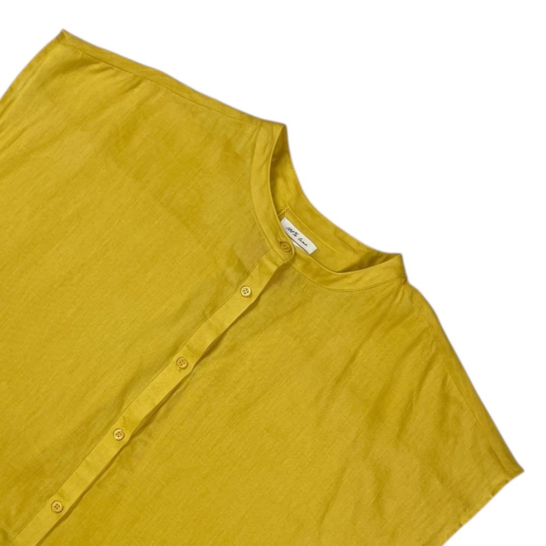 Vestido Sin Manga  ETIQUETA NEGRA  Amarillo Talle M