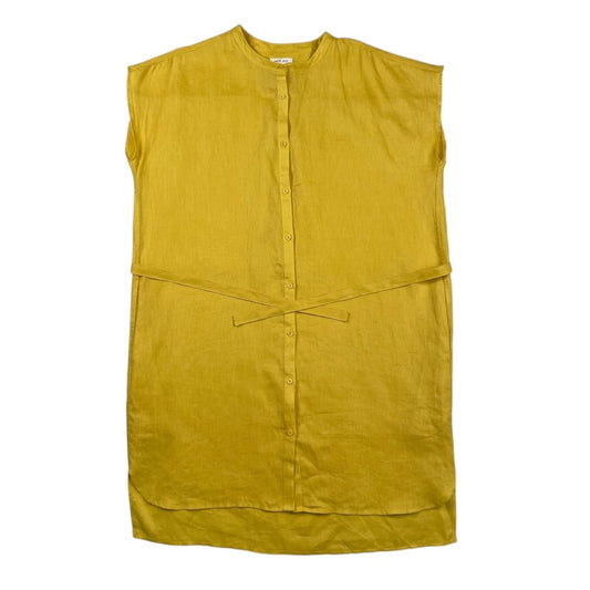 Vestido Sin Manga  ETIQUETA NEGRA  Amarillo Talle M