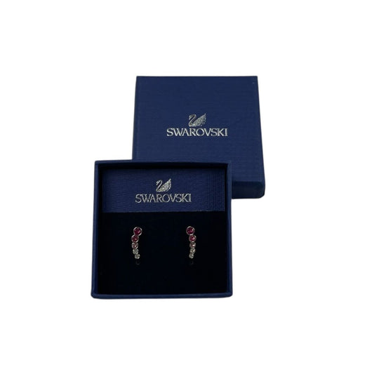 Aros  SWAROVSKI  Rosa Talle Unico