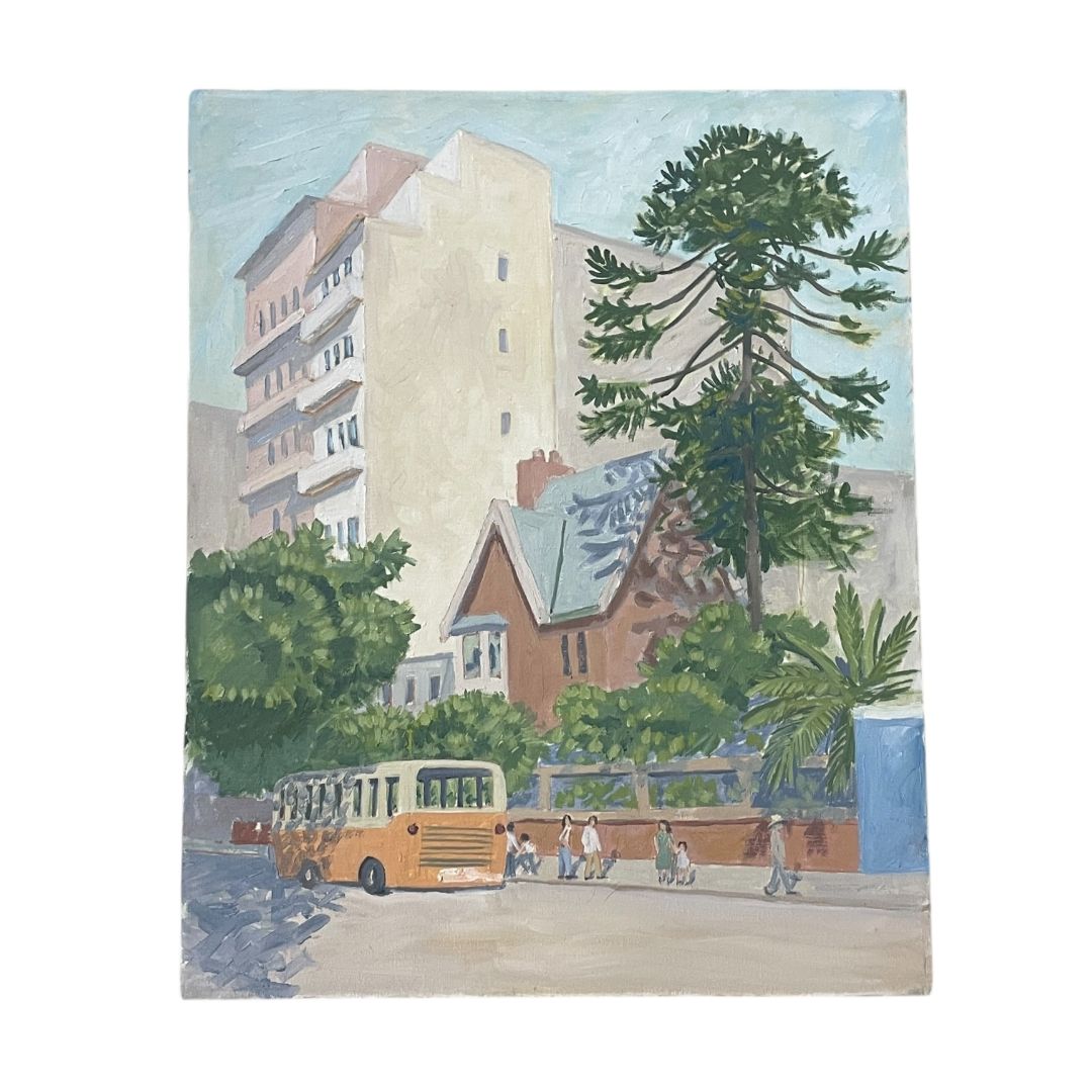 ANONIMO  Arte sin Vidrio  Estilo Paisajismo  Medida 60cm X 50cm