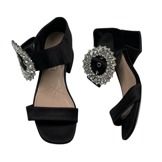 Sandalias  MIU MIU  Negro Talle 36