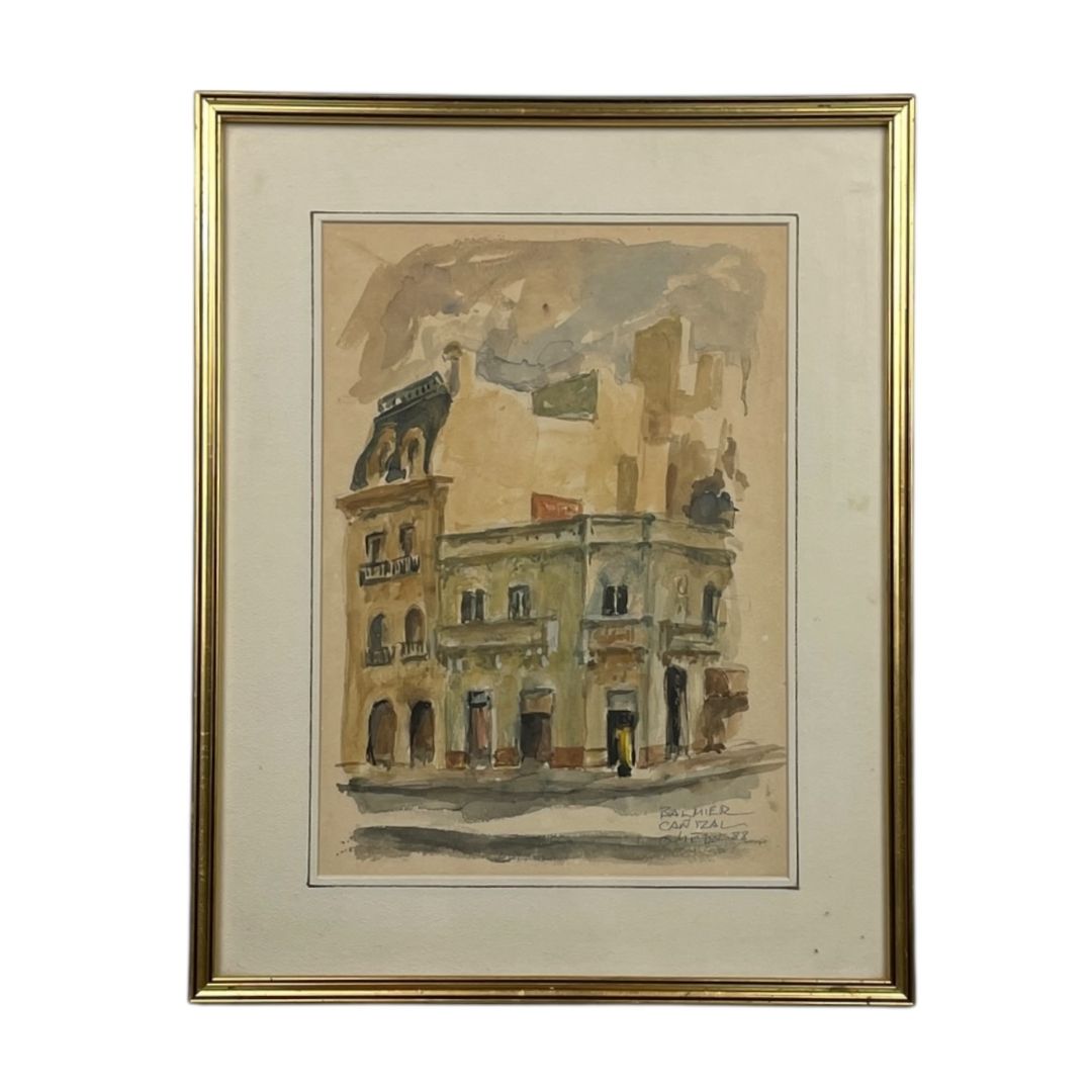 Arte con Vidrio  ANONIMO  Estilo Figurativo Obra 32cm X 22cm Marco 43cm X 34cm