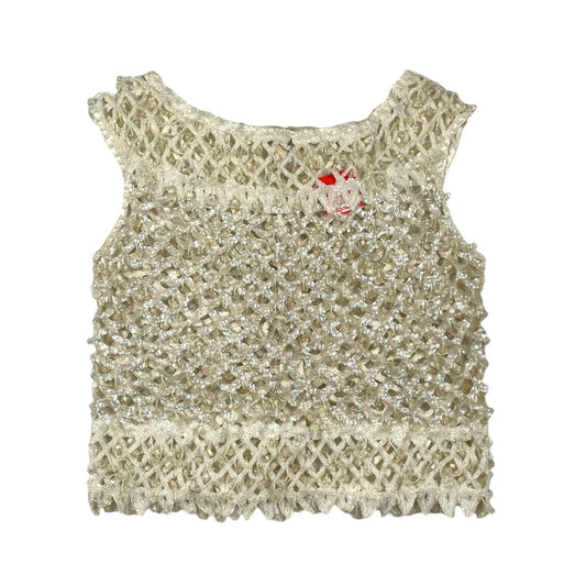 Top Sin Mangas  SIN MARCA  Blanco Talle S