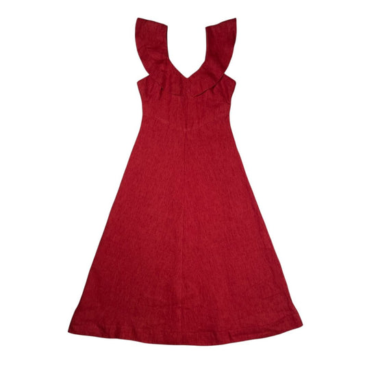 Vestido Sin Manga  MENAGE A TROIS  Rojo Talle S