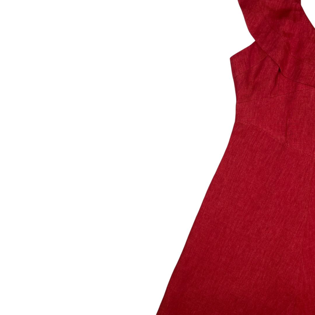 Vestido Sin Manga  MENAGE A TROIS  Rojo Talle S