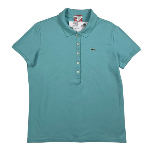 Remera Manga Corta  LACOSTE  Celeste Talle 46