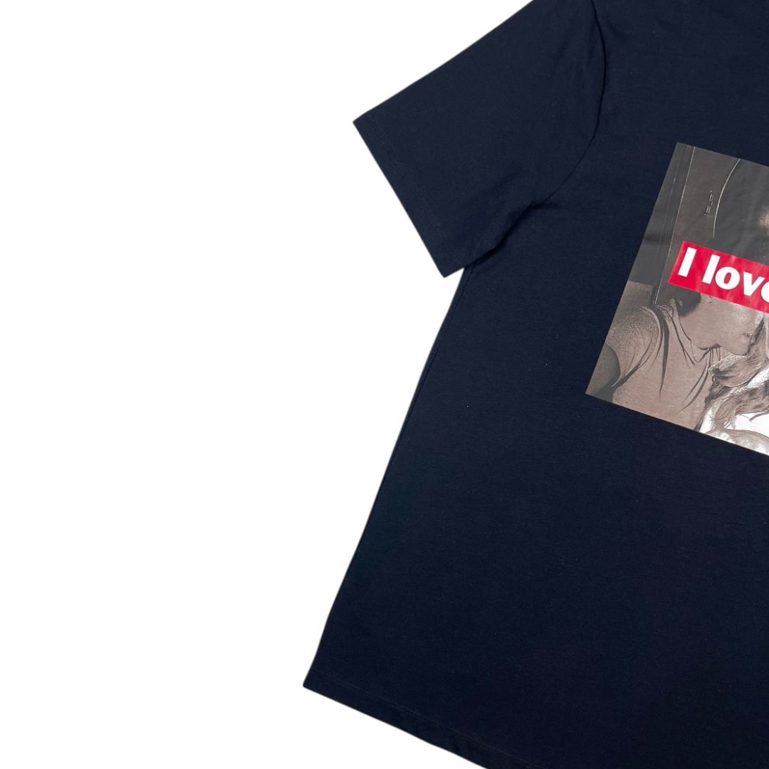 Remera Manga Corta  ARMANI  Azul Talle XS