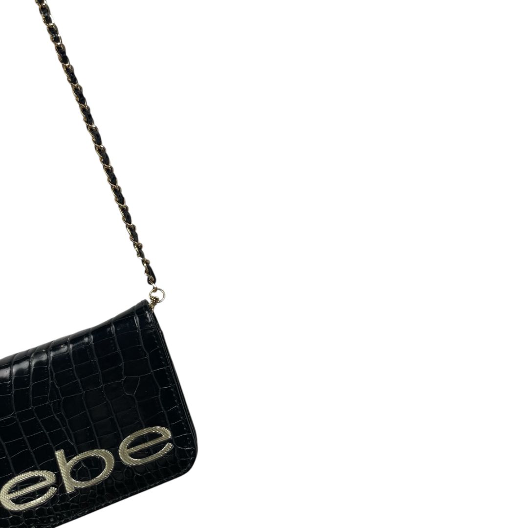 Cartera  BEBE  Negro Medida 19cm X 13cm