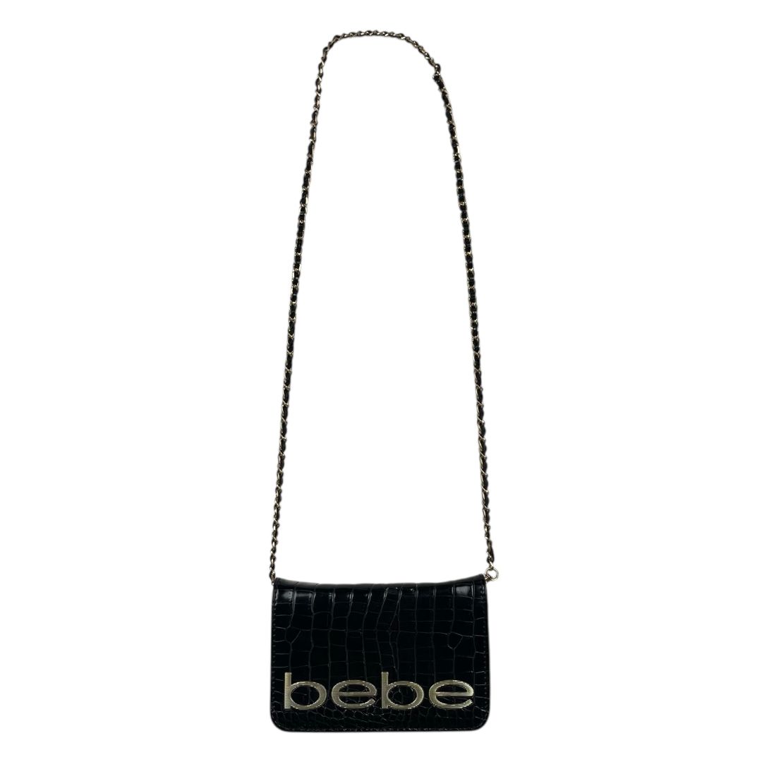 Cartera  BEBE  Negro Medida 19cm X 13cm