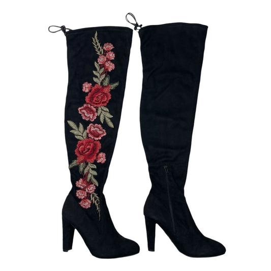 Bota Bucanera  SIN MARCA  Negro Talle 38