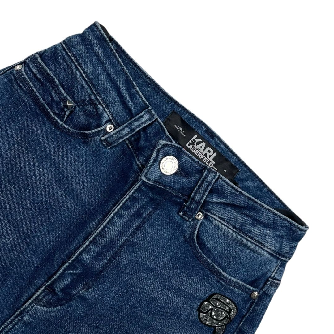 Pantalon  LAGERFELD  Azul Talle 25