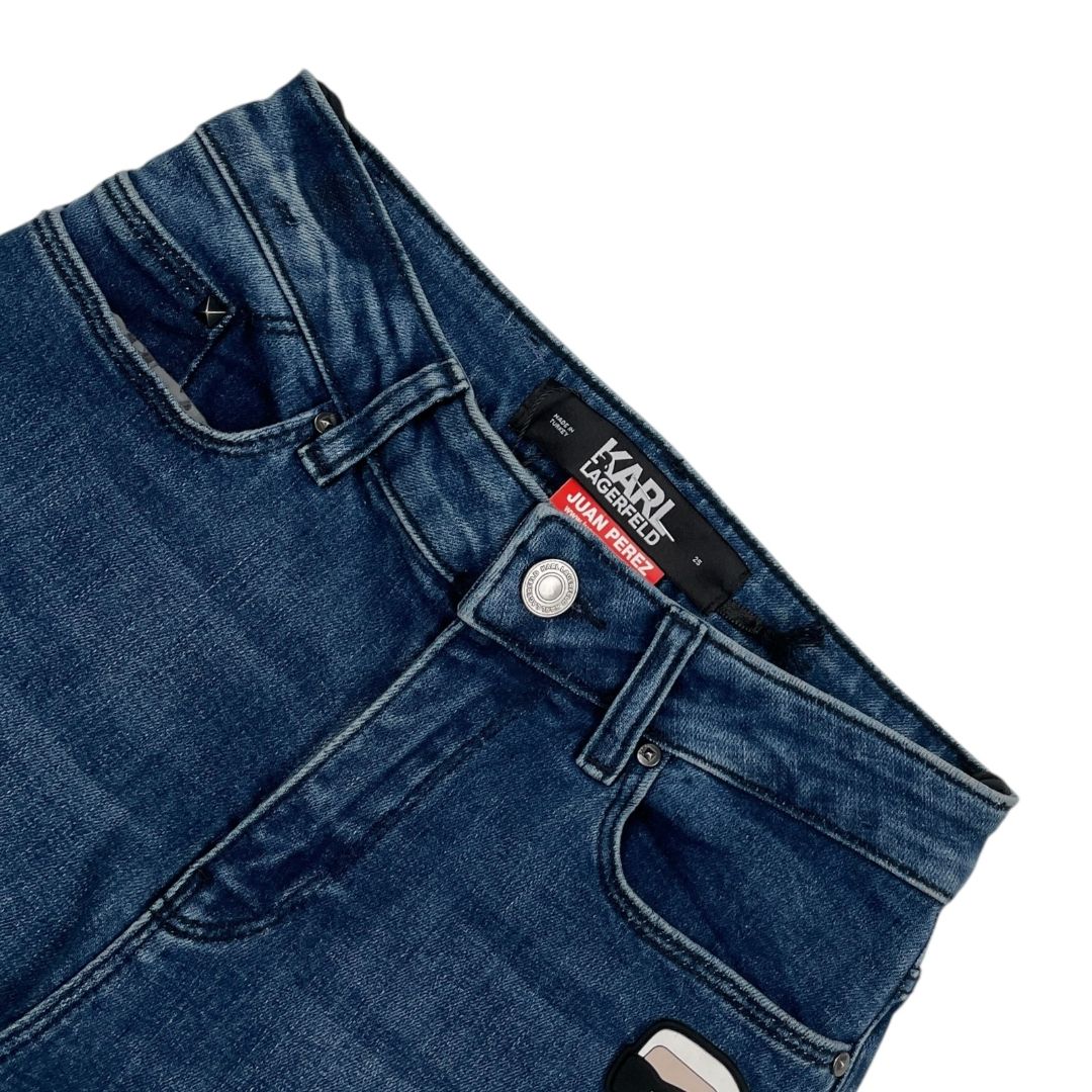 Pantalon  LAGERFELD  Azul Talle 25