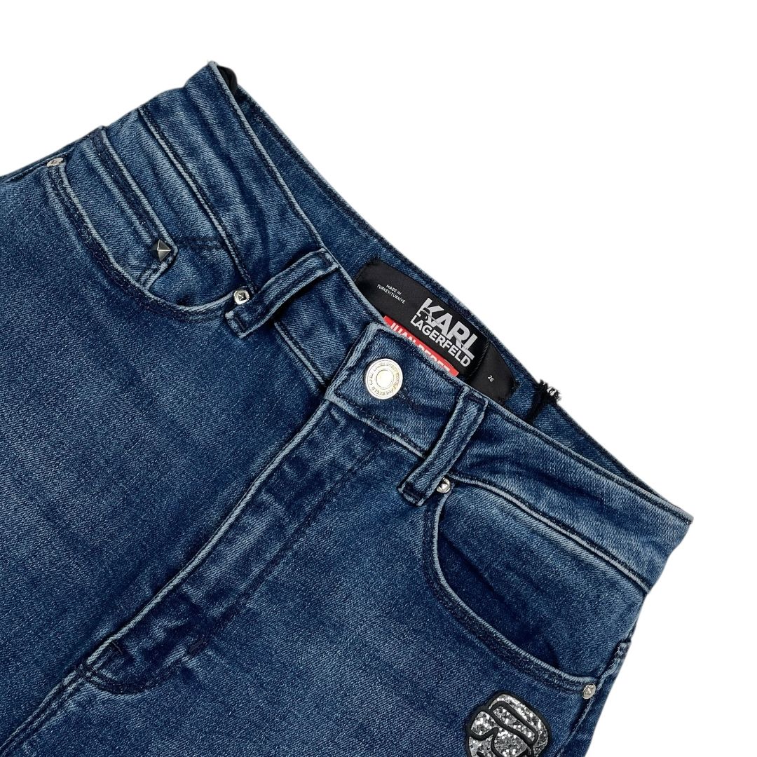 Pantalon  LAGERFELD  Azul Talle 26