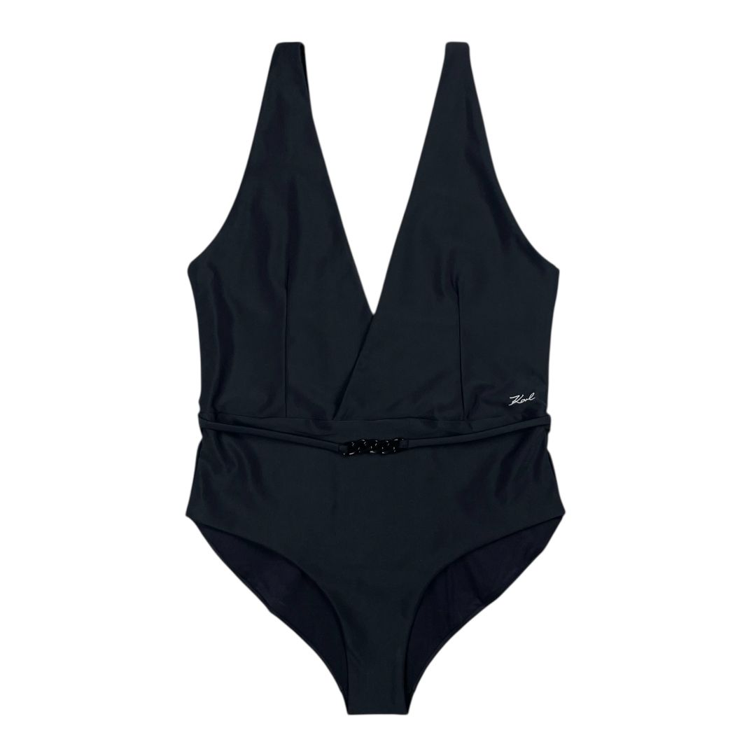 Malla De Baño  LAGERFELD  Negro Talle XL