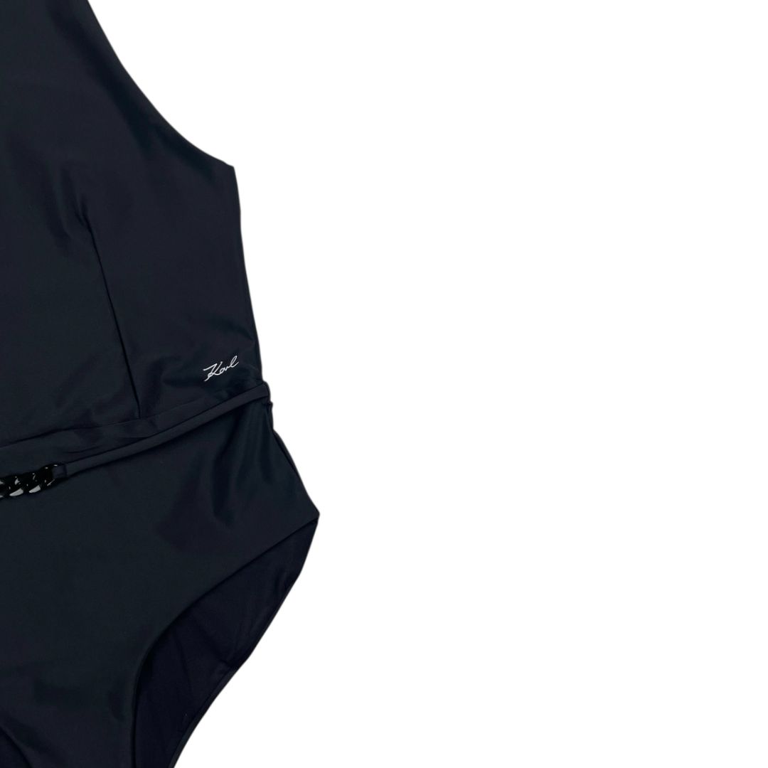 Malla De Baño  LAGERFELD  Negro Talle XS