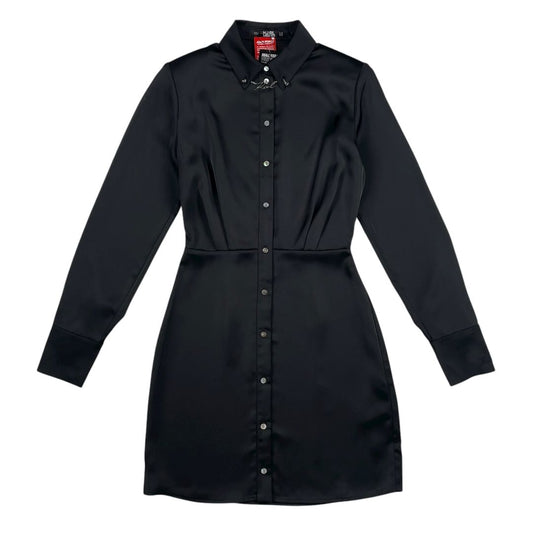 Vestido Manga Larga  LAGERFELD  Negro Talle 32