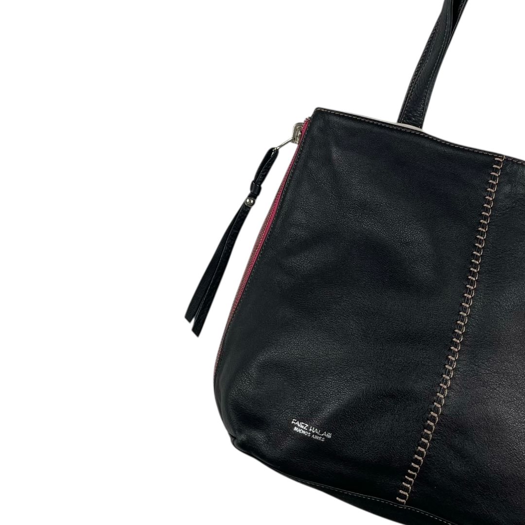 Cartera  FAIEZ HALABI  Negro Medida 33cm X 28cm