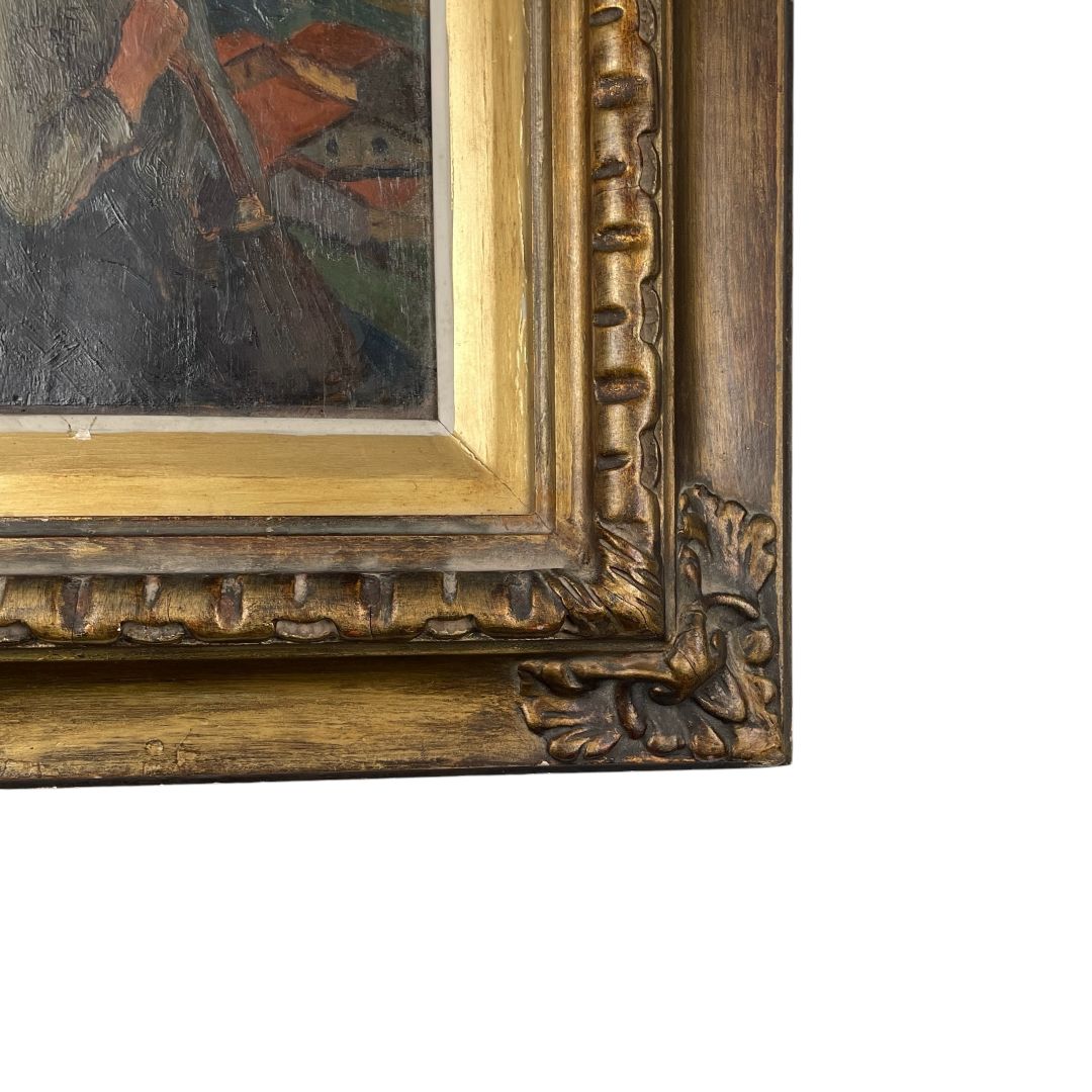 Arte sin Vidrio  ANONIMO  Estilo Retrato Medida 50cm X 42cm